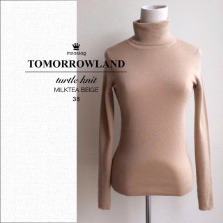 トゥモローランド(TOMORROWLAND)のコレクションライン 美品 ニット 38(ニット/セーター)