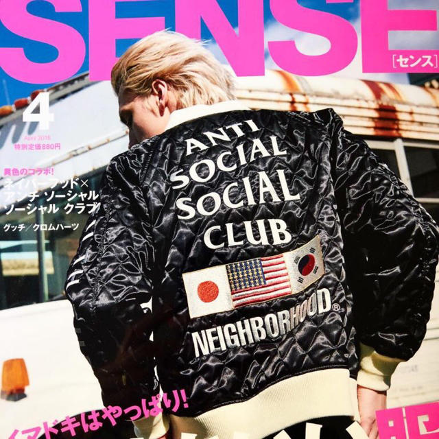 L】ネイバーフッド asscコラボ SOUVENIR E-JACKET-