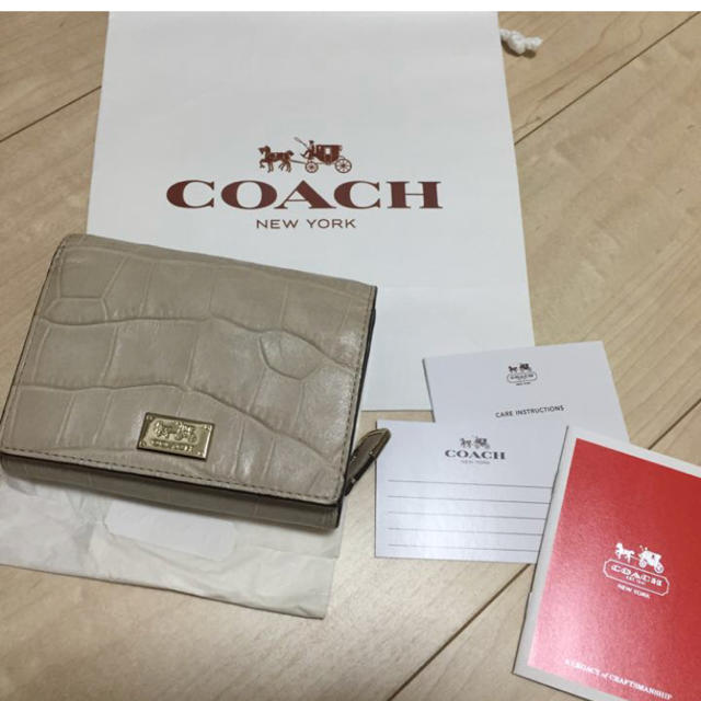 COACH(コーチ)のCOACH コーチ マディソン クロコ 財布  レディースのファッション小物(財布)の商品写真