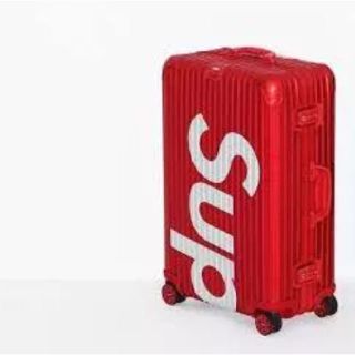 シュプリーム(Supreme)のsupreme rimowa 45l 赤(トラベルバッグ/スーツケース)