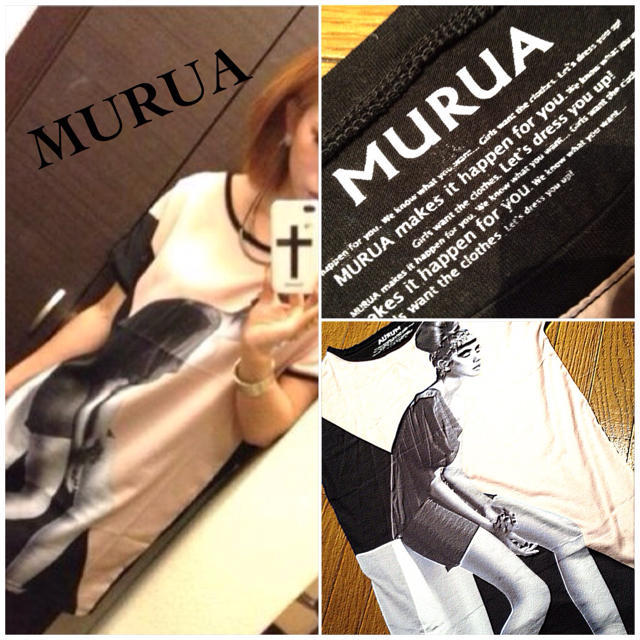 MURUA(ムルーア)のMURUA  レディOP レディースのワンピース(ひざ丈ワンピース)の商品写真