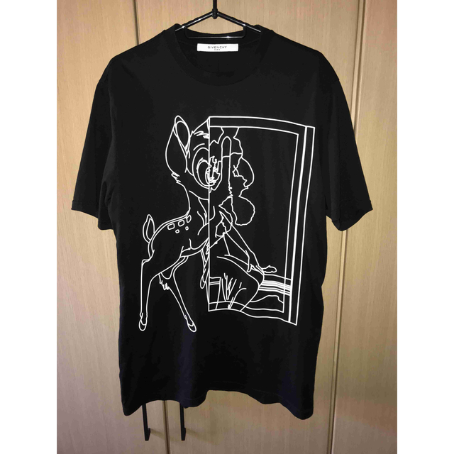 正規限定 Givenchy ジバンシィ バンビ モノトーン Tシャツ XS