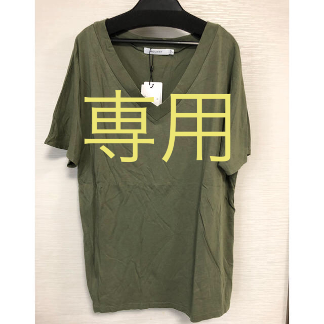 moussy(マウジー)の新品＊タグ付き moussyシンプルTシャツ レディースのトップス(Tシャツ(半袖/袖なし))の商品写真