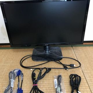 エイサー(Acer)のacer モニター 24インチ(ディスプレイ)