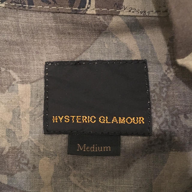 HYSTERIC GLAMOUR(ヒステリックグラマー)のヒステリックグラマー ミリタリージャケット メンズのジャケット/アウター(ミリタリージャケット)の商品写真