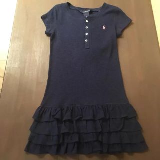 ラルフローレン(Ralph Lauren)のRALPH LAUREN ラルフローレン リブワンピース US 6 新品送料込み(ワンピース)