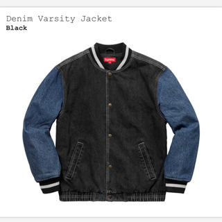 シュプリーム(Supreme)のSupreme Denim Varsity Jacket(テーラードジャケット)