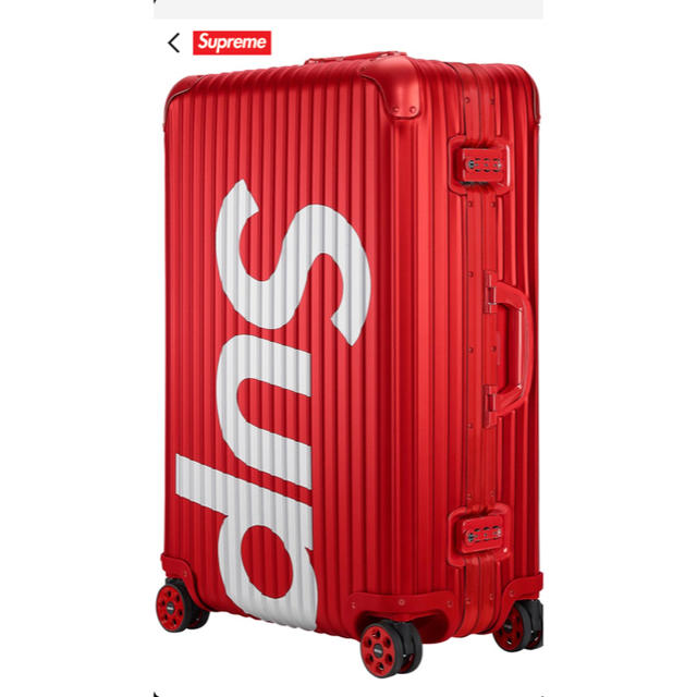 Supreme(シュプリーム)のsupreme rimowa 82L メンズのバッグ(トラベルバッグ/スーツケース)の商品写真