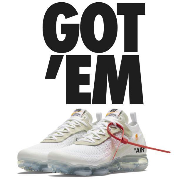 メンズ26cm Nike OFF-WHITE Air Vapormax THE TEN