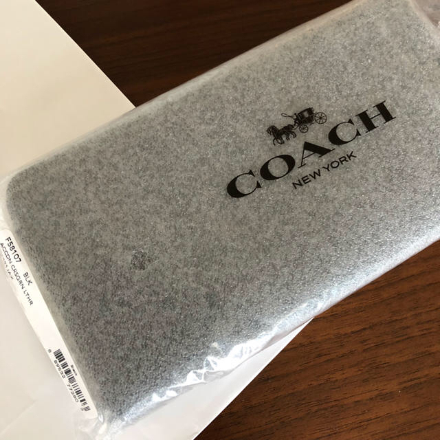 COACH(コーチ)のCOACH コーチ メンズ 長財布 ブラック 黒 IMBLK メンズのファッション小物(長財布)の商品写真