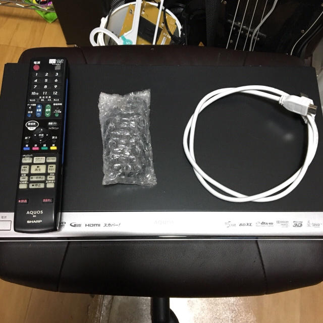 SHARP(シャープ)のシャープ ブルーレイレコーダー  BD-SP1000 2番組同時録画1000GB スマホ/家電/カメラのテレビ/映像機器(ブルーレイレコーダー)の商品写真