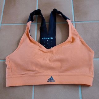 アディダス(adidas)のアディダス adidas オレンジ スポーツブラ ジム レディース(トレーニング用品)