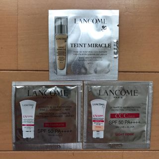 ランコム(LANCOME)のランコム サンプル 3種類(サンプル/トライアルキット)