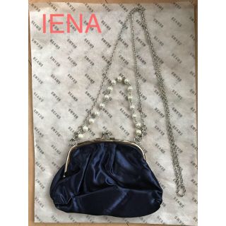 イエナ(IENA)の新品未使用 IENA （イエナ）パール付き 2wayポーチ 結婚式 パーティ用(ポーチ)