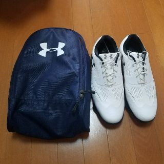 アンダーアーマー(UNDER ARMOUR)のUNDER ARMOUR ゴルフシューズ、ケース(スニーカー)