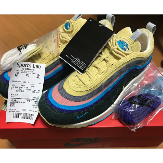 20,400円Nike Air max 1/97 25cm 国内正規品