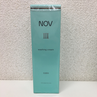 ノブ(NOV)のNOV ノブ III　ウォッシングクリーム 洗顔料 120ｇ(洗顔料)