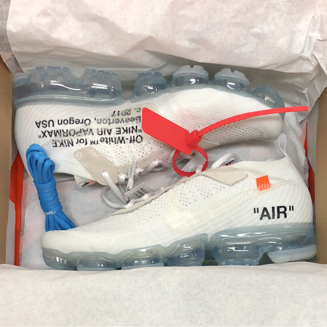 新品 28.5cm NIKE AIR VAPORMAX FK off white