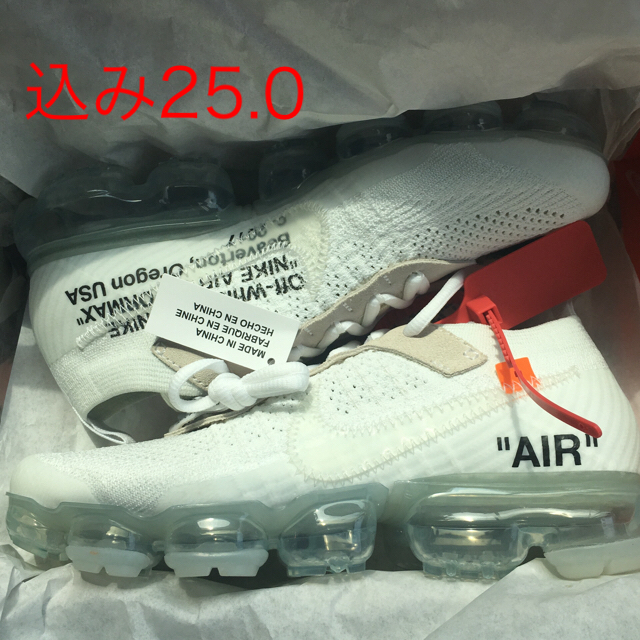 込み25.0 the ten air vapormax fk