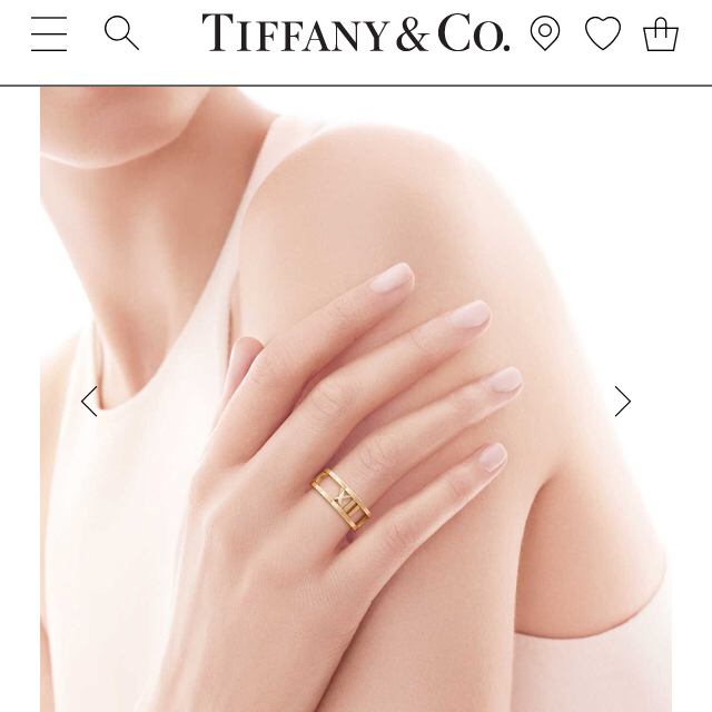 Tiffany & Co.(ティファニー)のあこだむ様用 ティファニー アトラス オープンリング レディースのアクセサリー(リング(指輪))の商品写真