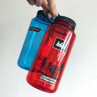 ナルゲン(Nalgene)のナルゲン 広口 1.0L Tritan ／ 2本セット(登山用品)