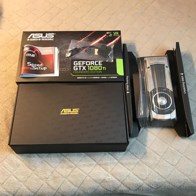 【新品未使用品】ASUS GEFORCE GTX1080ti FE