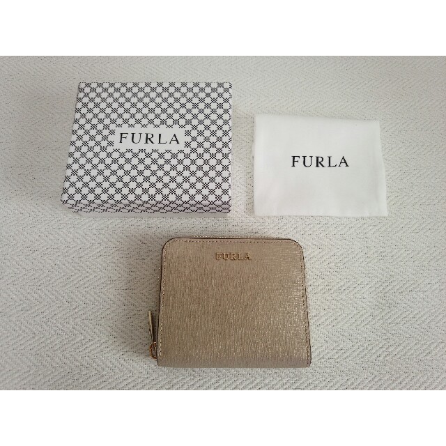 【未使用】FURLA フルラ ジップアラウンド ウォレット 二つ折り財布