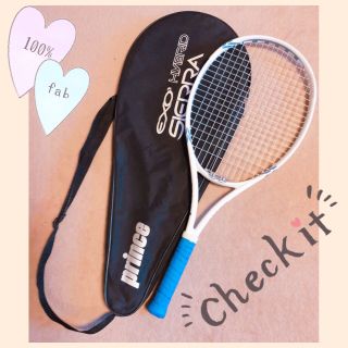 プリンス(Prince)のprince硬式テニスラケット🎾キティちゃんグリップ 美品(ラケット)