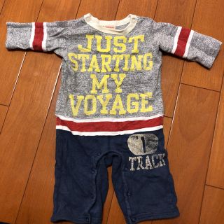 デニムダンガリー(DENIM DUNGAREE)の最終値下！6/29まで！デニム&ダンガリー カバーオール 70(カバーオール)