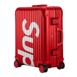 シュプリーム(Supreme)のSupreme/RIMOWA 45L RED 赤(トラベルバッグ/スーツケース)