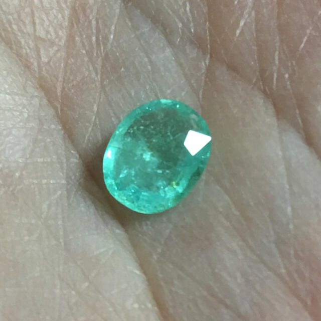 ブラジル産パライバトルマリン 0.785ct オールドネオン!鑑別書付きその他