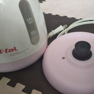 ティファール(T-fal)のティファール電気ケトル ピンク 部品取り(充電台、電源コードのみ)(電気ケトル)