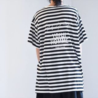 ヨウジヤマモト(Yohji Yamamoto)のYOHJI YAMAMOTO Border Staff T-Shirt 18ss(Tシャツ/カットソー(半袖/袖なし))