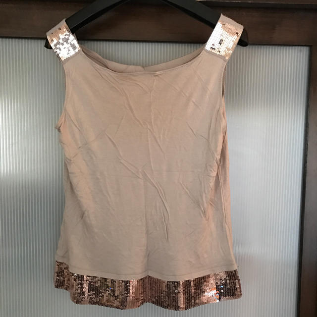 BODY DRESSING Deluxe(ボディドレッシングデラックス)の【再お値下げ】BODY DRESSING Deluxe♡スパンコールカットソー♡ レディースのトップス(カットソー(半袖/袖なし))の商品写真