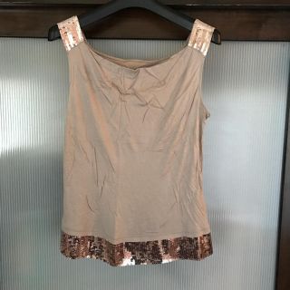 ボディドレッシングデラックス(BODY DRESSING Deluxe)の【再お値下げ】BODY DRESSING Deluxe♡スパンコールカットソー♡(カットソー(半袖/袖なし))