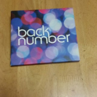 バックナンバー(BACK NUMBER)のbacknumber シャンデリア初回限定版B(CD＋DVD)(ポップス/ロック(邦楽))