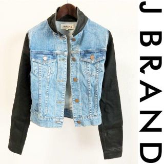 ◆新品/J BRAND デニムジャケット/ブルーx黒　バイカラー(Gジャン/デニムジャケット)