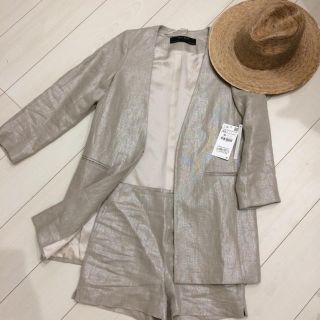 ザラ(ZARA)のリネンセットアップ(セット/コーデ)