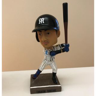 ハンシンタイガース(阪神タイガース)の阪神タイガース 鳥谷敬 バブルヘッド人形 非売品(スポーツ選手)