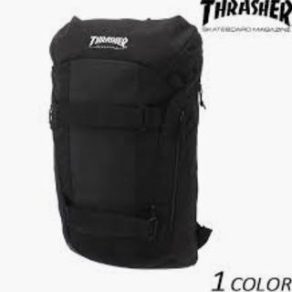 スラッシャー(THRASHER)の新品未使用品 THRASHER 黒 BLACK BACKPACK CORDURA(バッグパック/リュック)