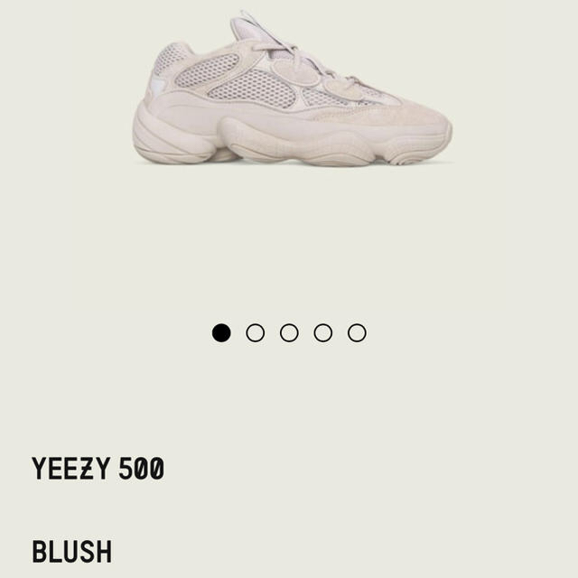 adidas(アディダス)のyeezy 500 メンズの靴/シューズ(スニーカー)の商品写真