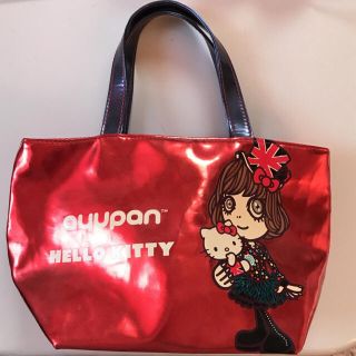 ハローキティ(ハローキティ)のayupan ✖️ Kitty ランチトートバッグ(ミュージシャン)