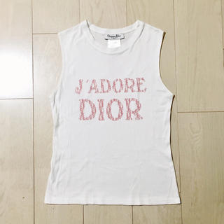 クリスチャンディオール(Christian Dior)のDior ノースリーブ シャツ(Tシャツ(半袖/袖なし))