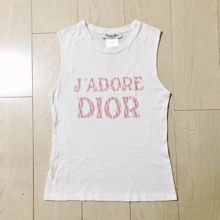 クリスチャンディオール(Christian Dior)のDior ノースリーブ シャツ(Tシャツ(半袖/袖なし))