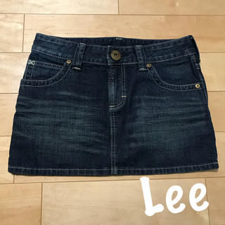 リー(Lee)のLee  cowboyデニムスカート  sizeS   NF24(ミニスカート)