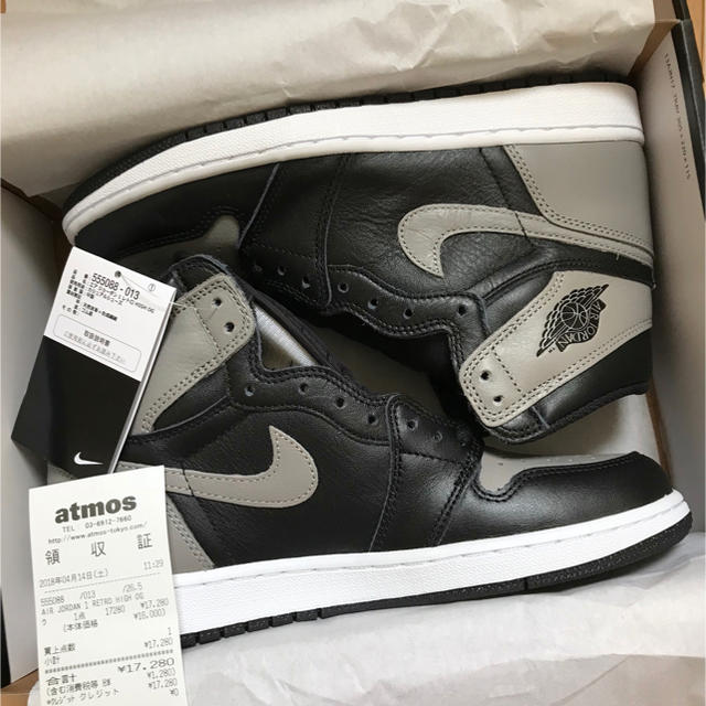 最安値 NIKE AIR JORDAN 1 OG shadow 26cm