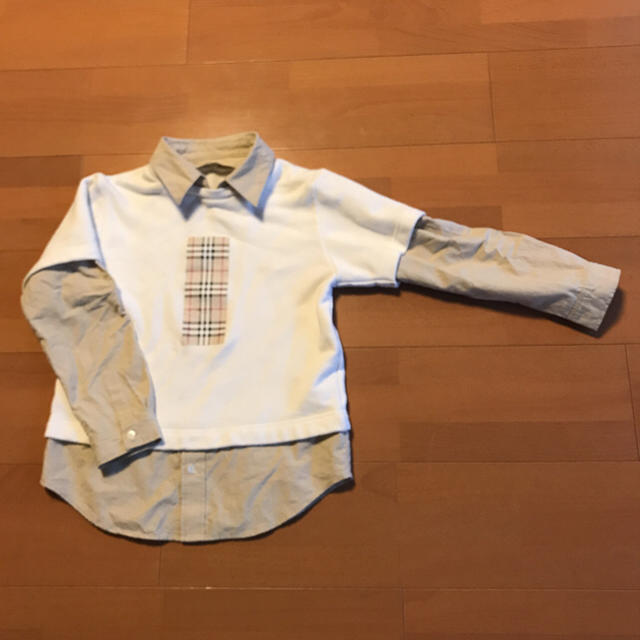 BURBERRY(バーバリー)のシャツ Burberry London キッズ/ベビー/マタニティのキッズ服男の子用(90cm~)(Tシャツ/カットソー)の商品写真