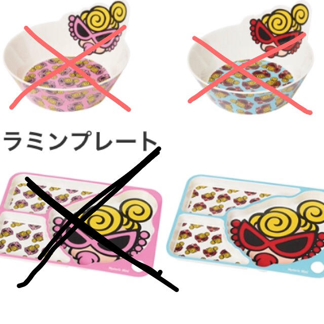 HYSTERIC MINI(ヒステリックミニ)のプレート 水色 キッズ/ベビー/マタニティの授乳/お食事用品(その他)の商品写真