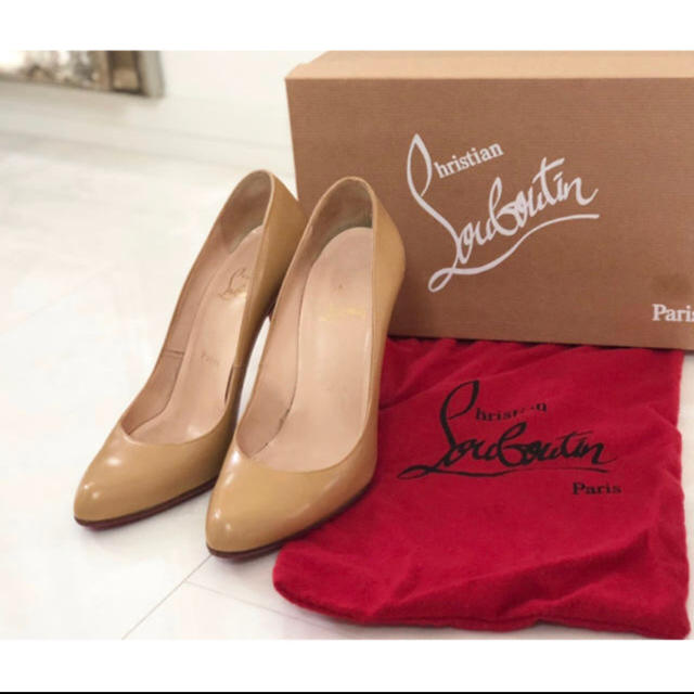 Christian Louboutin(クリスチャンルブタン)の早い者勝ち希少ルブタン美品裏張り済‼︎！ レディースの靴/シューズ(ハイヒール/パンプス)の商品写真