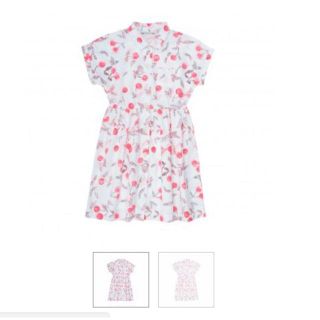 ボンポワン(Bonpoint)のleon様専用3才giselle dress raspberry flowers(ワンピース)